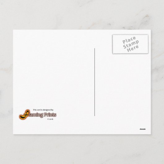 ユーモアおもしろいゴシックスカルクリスマスクリスマス シーズンポストカード (裏面)