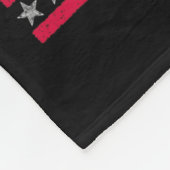 ユーモアおもしろいトランプの勝者 フリースブランケット (角)