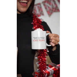 ユーモアおもしろいトレンディー声明引用文 コーヒーマグカップ