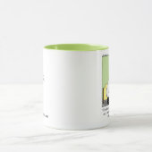 ユーモアおもしろいマグを上手に出す マグカップ (中央)