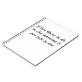 ユーモアおもしろい引用文 ノートブック (左側)