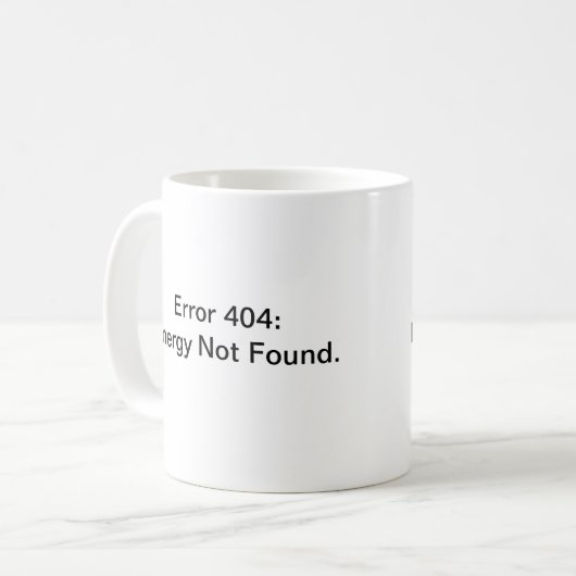 ユーモアおもしろい皮肉引用文同僚 コーヒーマグカップ (正面左)