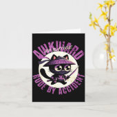 ユーモアがあって気まずい 自然の名言 失礼な 偶然のユーモア カード (黄色い花)