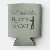 ユーモアが効かない魚釣り 缶クーラー (正面)