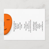 ユーモアが溢れる同性愛者の隣人ジョーク ポストカード (正面)