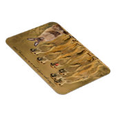 ユーモアたっぷりのウサギとミーアカット磁石 マグネット (右側)