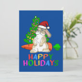 ユーモアたっぷりのウサギのホリデーシーズン シーズンカード (スタンド正面)