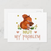 ユーモアたっぷりのクマ ポストカード (正面/裏面)