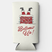 ユーモアたっぷりのクリスマスサンタパンツを履こう フレンドマス スリム缶クーラー (正面)