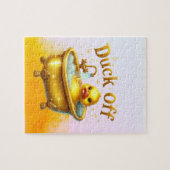 ユーモアたっぷりのバスダック ジグソーパズル (横)