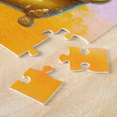 ユーモアたっぷりのバスダック ジグソーパズル (側面)