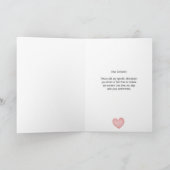 ユーモアたっぷりのバレンタインデーカード あなたのことがもっと好きになる カード (内部)