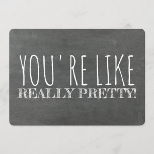 ユーモアたっぷりのブライズメイド/オブ・オナー提案 招待状