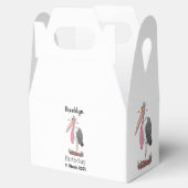 ユーモアたっぷりのマラブーコウテン鳥の漫画 フェイバーボックス (オープン)