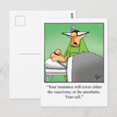 ユーモアたっぷりの医者についてのポストカード ポストカード (正面/裏面)