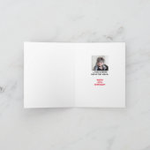 ユーモアたっぷりの半世紀誕生日 カード (内部)