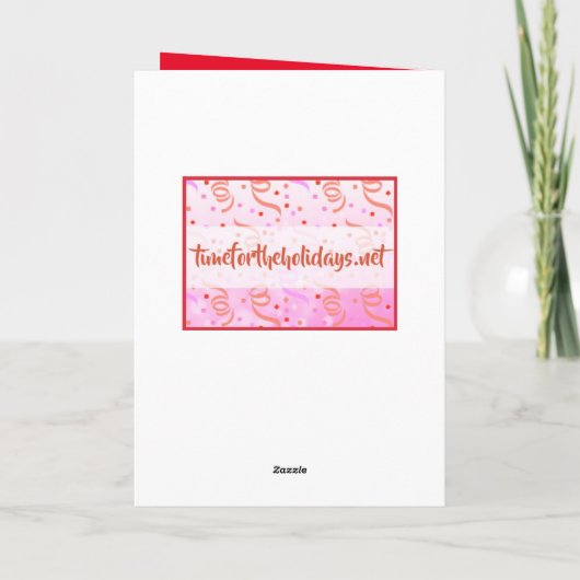 ユーモアたっぷりの味噌としょうゆの駒 Valentine's Day カード (裏面)