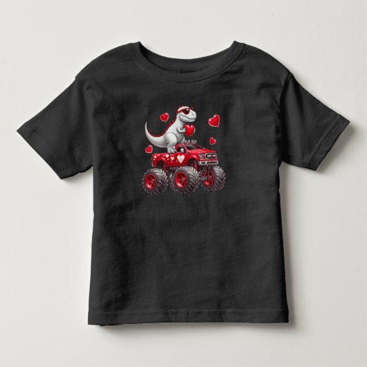 ユーモアたっぷりの幼児男子用Tシャツ トドラーTシャツ (正面)