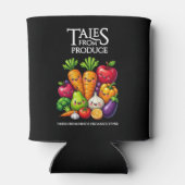 ユーモアたっぷりの果物と野菜の物語 おもしろい Produce Grocery 缶クーラー (裏面)