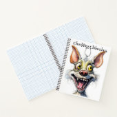 ユーモアたっぷりの犬のモンスター：笑うチワワ ノートブック (内部)