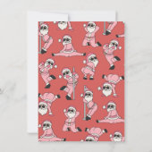 ユーモアたっぷり ホホホのフレンズマス 大人クリスマスパーティ 招待状 (裏面)