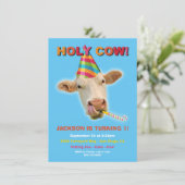 ユーモアたっぷり ホーリーコウ バースデーパーティー 招待状 (スタンド正面)