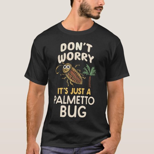 ユーモアたっぷり ヤモリバグTシャツ Tシャツ (正面)