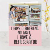 ユーモアたっぷり レトロ 女性 友情 空っぽのカード カード (黄色い花)