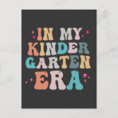 ユーモアたっぷり 幼稚園時代の楽しい学校生活へのギフト ポストカード (正面)