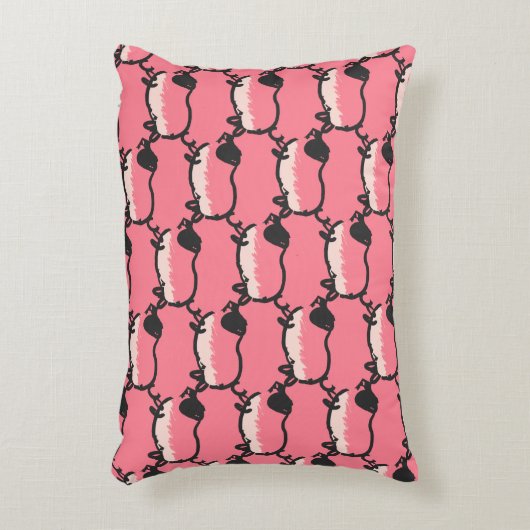 ユーモアたっぷり！４歳の豚年誕生日におすすめのカラーアクセントＰ アクセントクッション (正面(垂直))