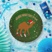 ユーモアとおもしろいクリスマス ペーパープレート (パーティー)