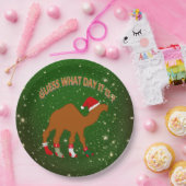 ユーモアと楽しいクリスマス ペーパープレート (パーティー)