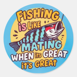 ユーモアに夢中：パよくはしゃぐンのキャッチ ラウンドシール