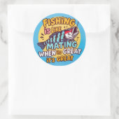 ユーモアに夢中:パよくはしゃぐンのキャッチ ラウンドシール (バッグ)