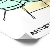 ユーモアに欠けるポスターの漫画だけど面白い ポスター (角)