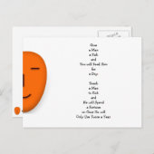 ユーモアに満ちた「男に魚を与えよ」 現実を捉えたウィットに富んだ名言 LOL ポストカード (正面/裏面)