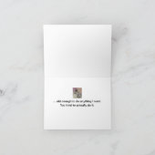 ユーモアのあるおもしろいと間抜け カード (内部)