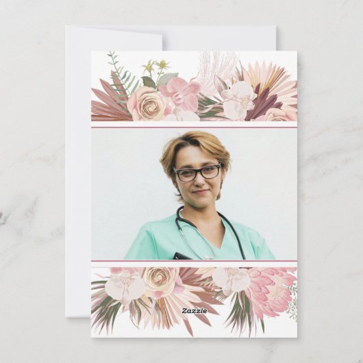 ユーモアのあるおもしろい離れ共働き用カード、写真 シーズンカード (裏面)