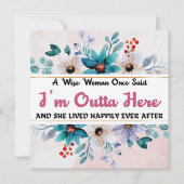 ユーモアのあるおもしろい離れ共働き用カード、写真 シーズンカード (正面)