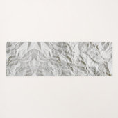 ユーモアのあるしわくちゃの紙 ヨガマット (裏面(横))