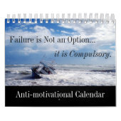 ユーモアのあるでアンチやる気を起こさせるな失敗およびナンセンス カレンダー (カバー)