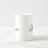 ユーモアのあるなおもしろいなラム酒のヒップスターのユーモアのコーヒー茶 ボーンチャイナマグカップ (正面)