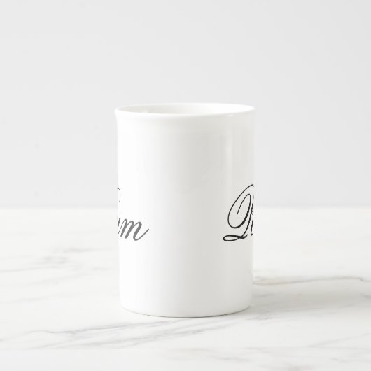 ユーモアのあるなおもしろいなラム酒のヒップスターのユーモアのコーヒー茶 ボーンチャイナマグカップ (正面)