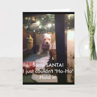 ユーモアのあるなクリスマスカード! シーズンカード