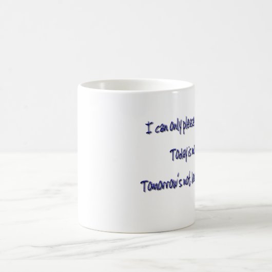 ユーモアのあるなコーヒー・マグのおもしろいなことわざ コーヒーマグカップ (中央)