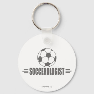 ユーモアのあるなサッカー キーホルダー