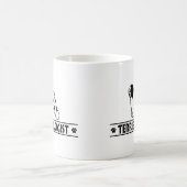 ユーモアのあるなチベタンテリア コーヒーマグカップ (中央)