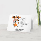 ユーモアのあるなバレンタインデーカード シーズンカード (裏面)