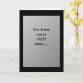 ユーモアのあるなバースデー・カード カード (黄色い花)