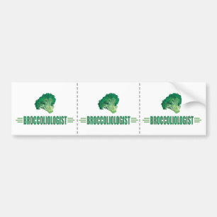 ユーモアのあるなブロッコリー バンパーステッカー